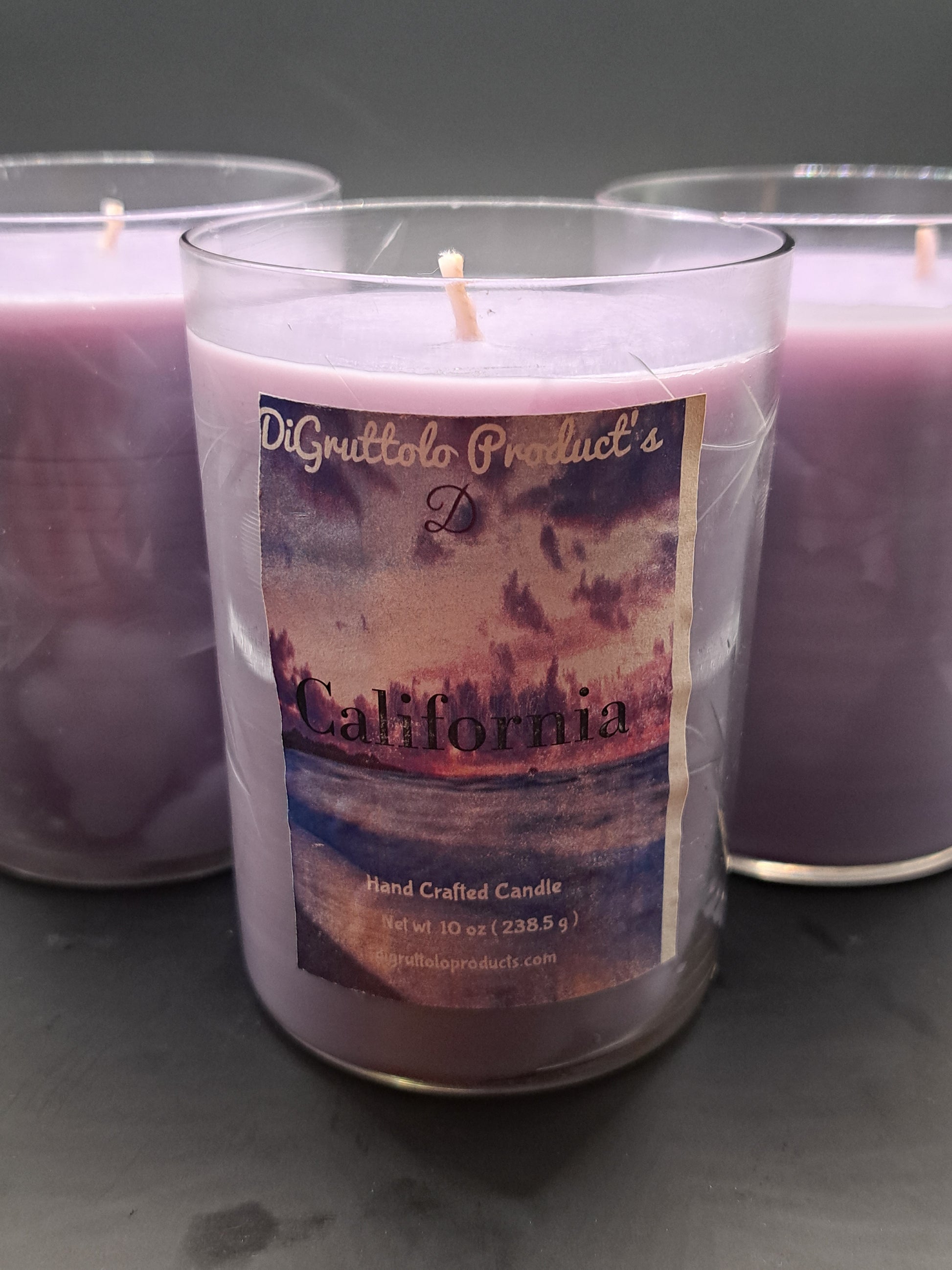 California Soy candle