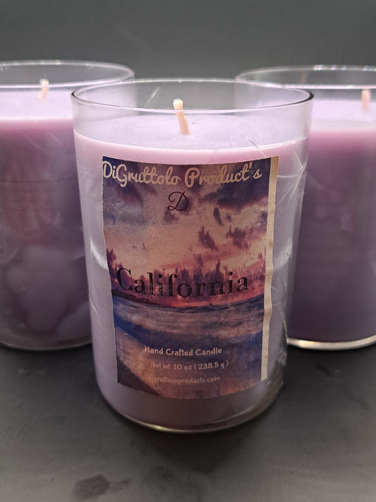 California Soy candle