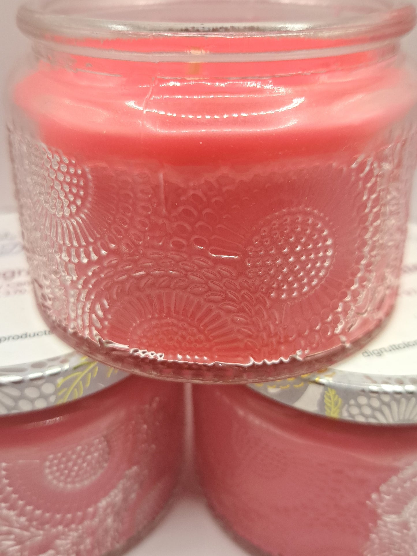 Strawberry candle