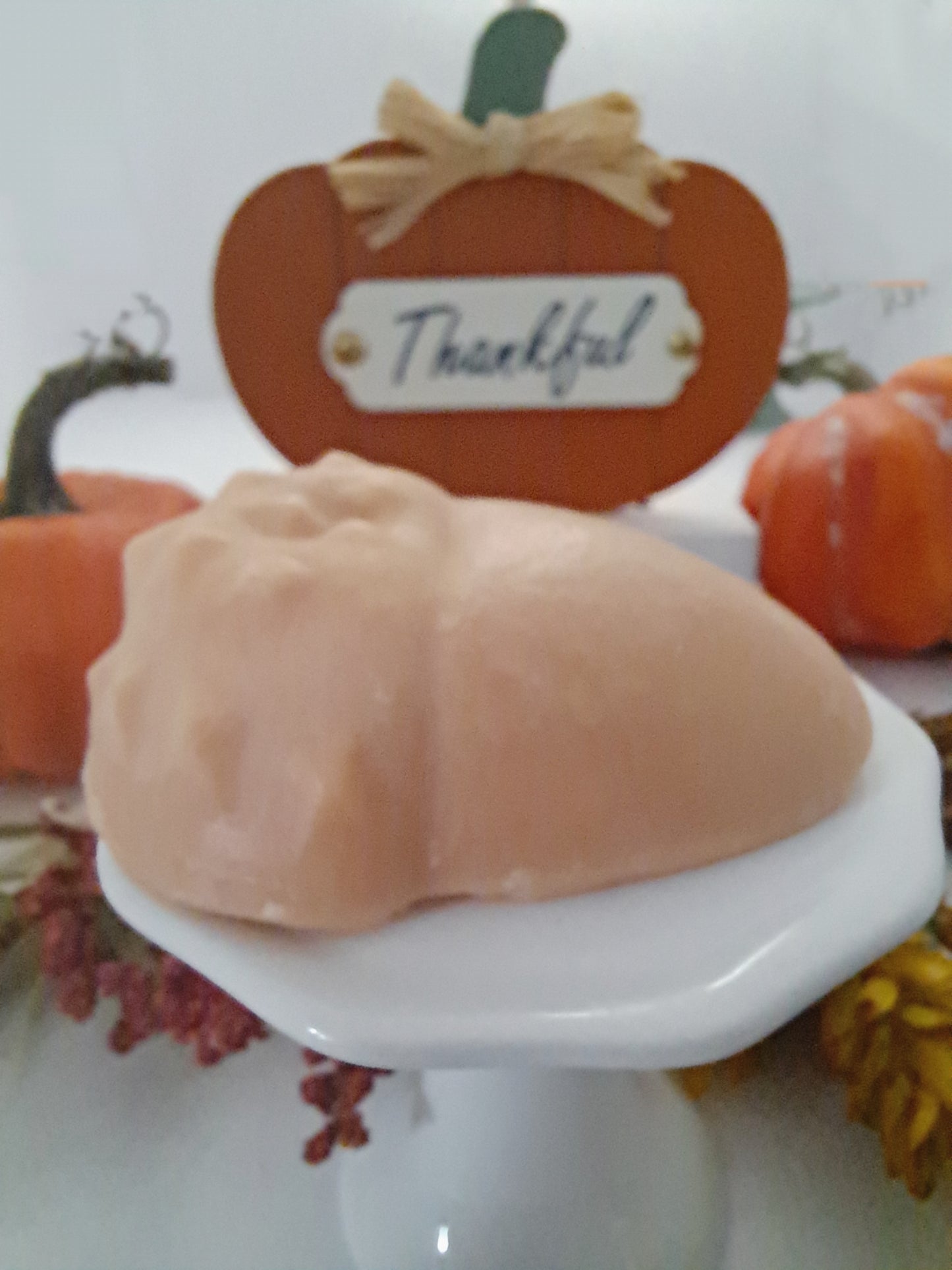 Acorn Lotion bar. (Salmon Color)