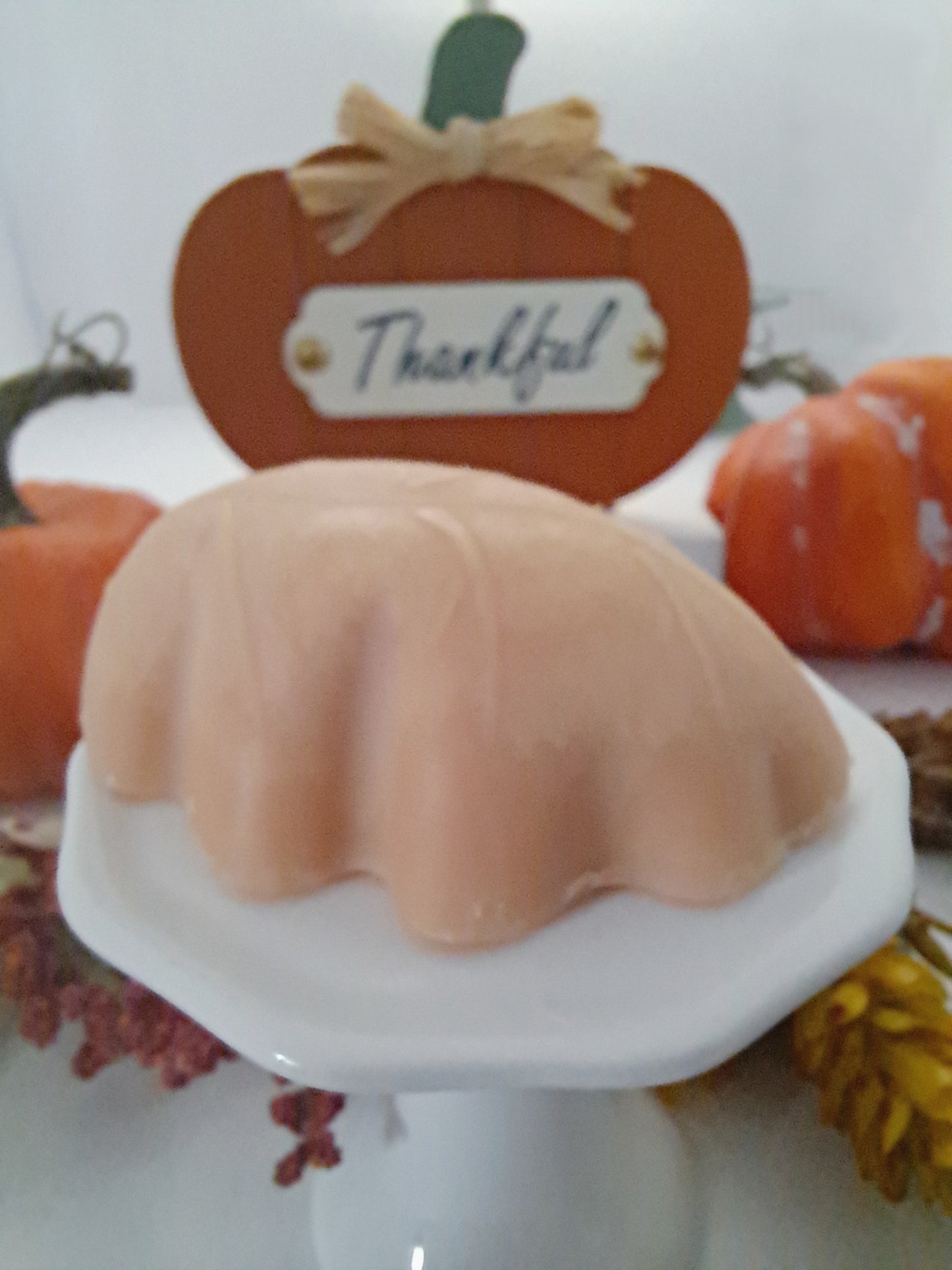 Leaf Lotion Bar. ( Salmon Color)