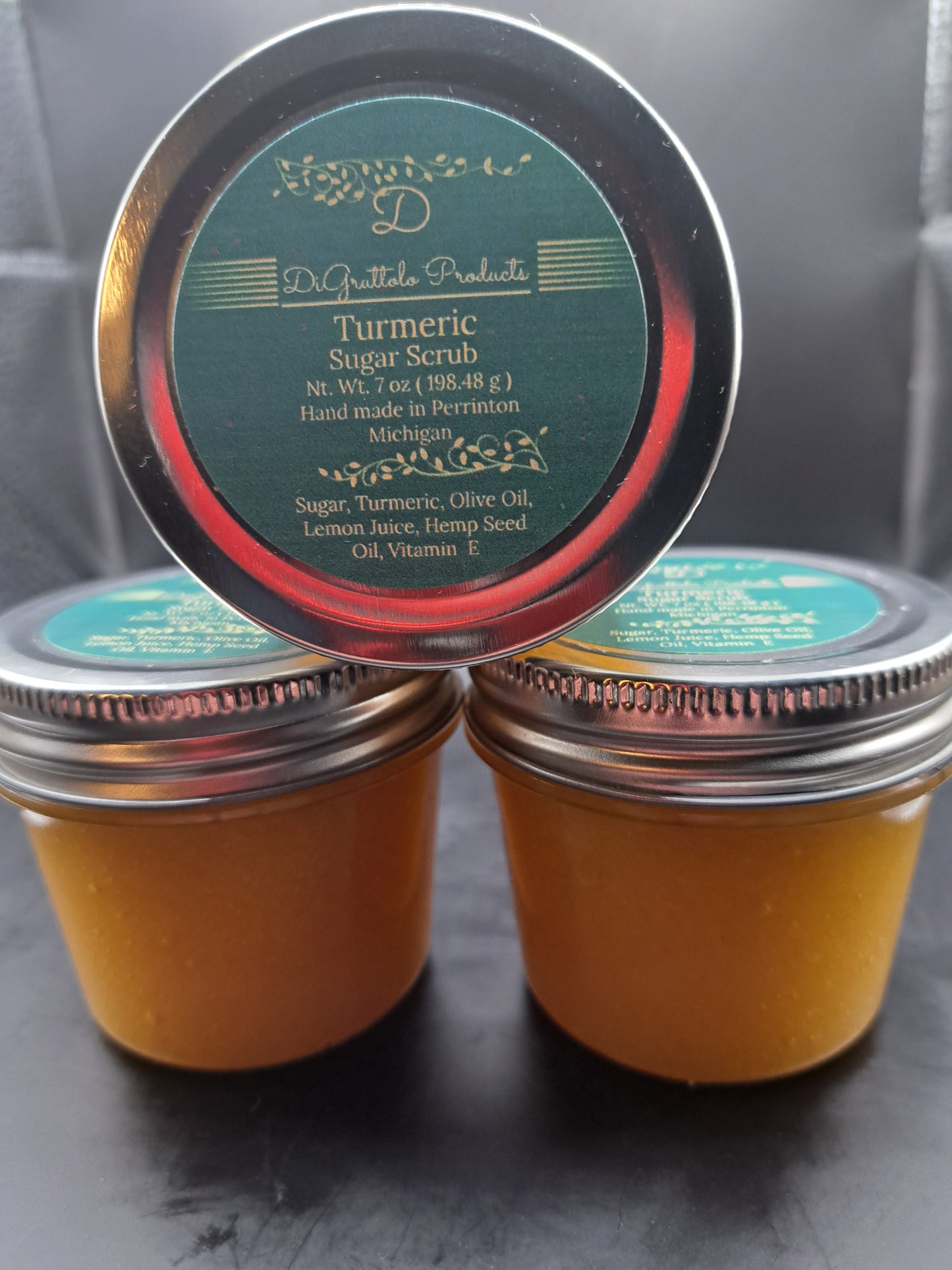 Turmeric Sugar Scrub