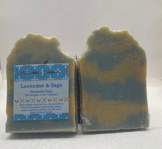 Lavender and Sage Soap