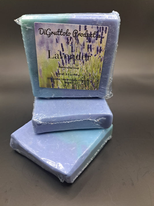 Lavender handmade soap.