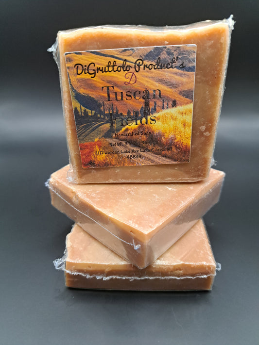 Tuscan Fields handmade soap.